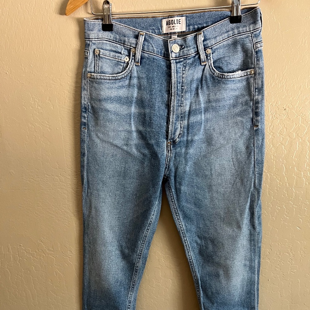 Agolde women Nico High Rise Slim Fit Jeans